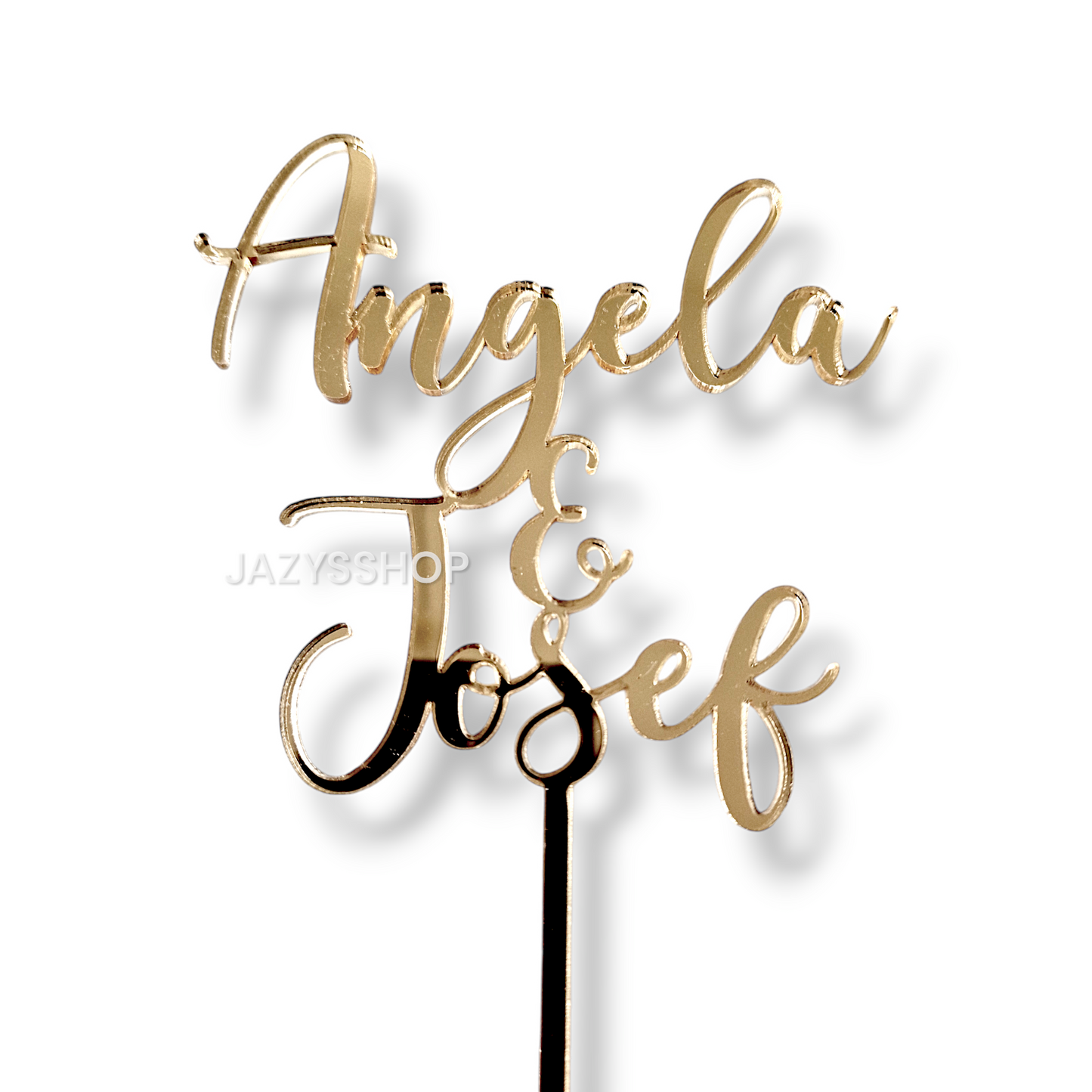 Individueller Hochzeitstopper Wedding Names Trendy