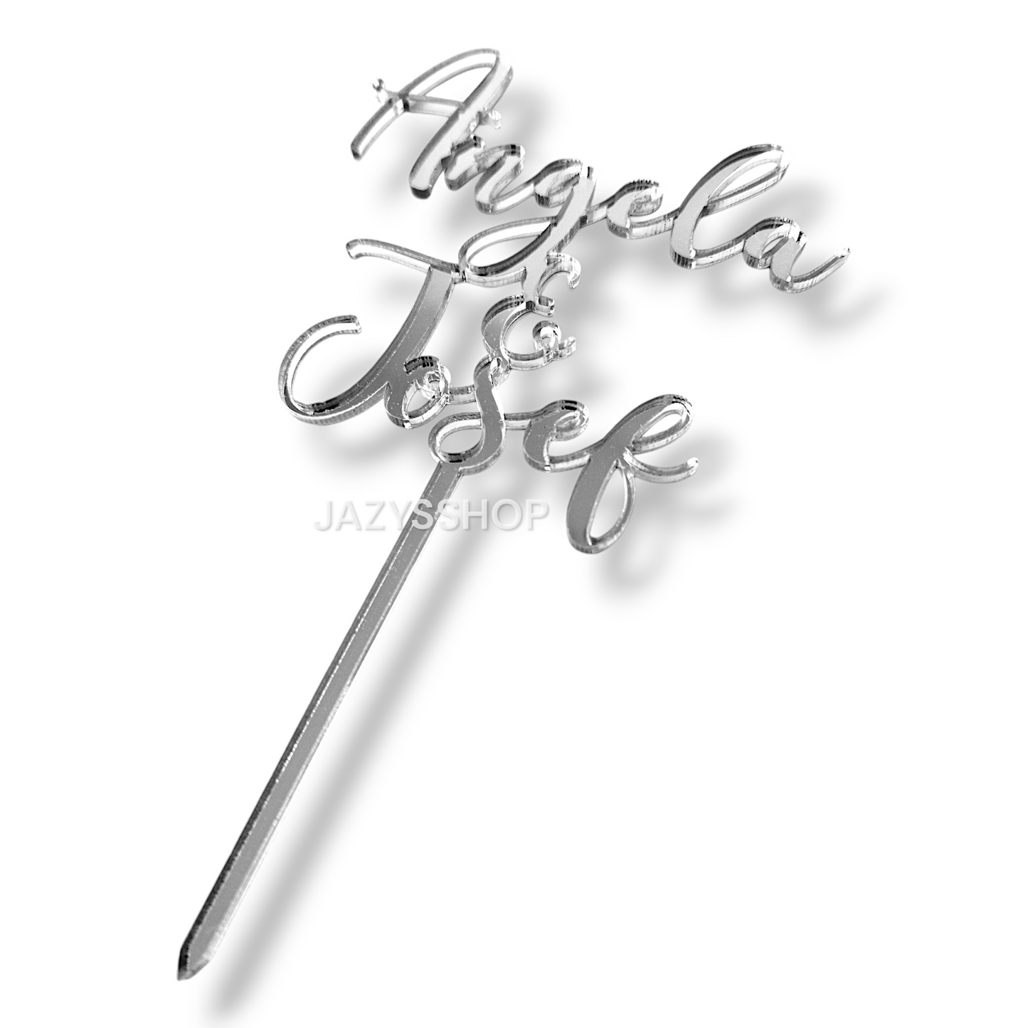 Individueller Hochzeitstopper Wedding Names Trendy