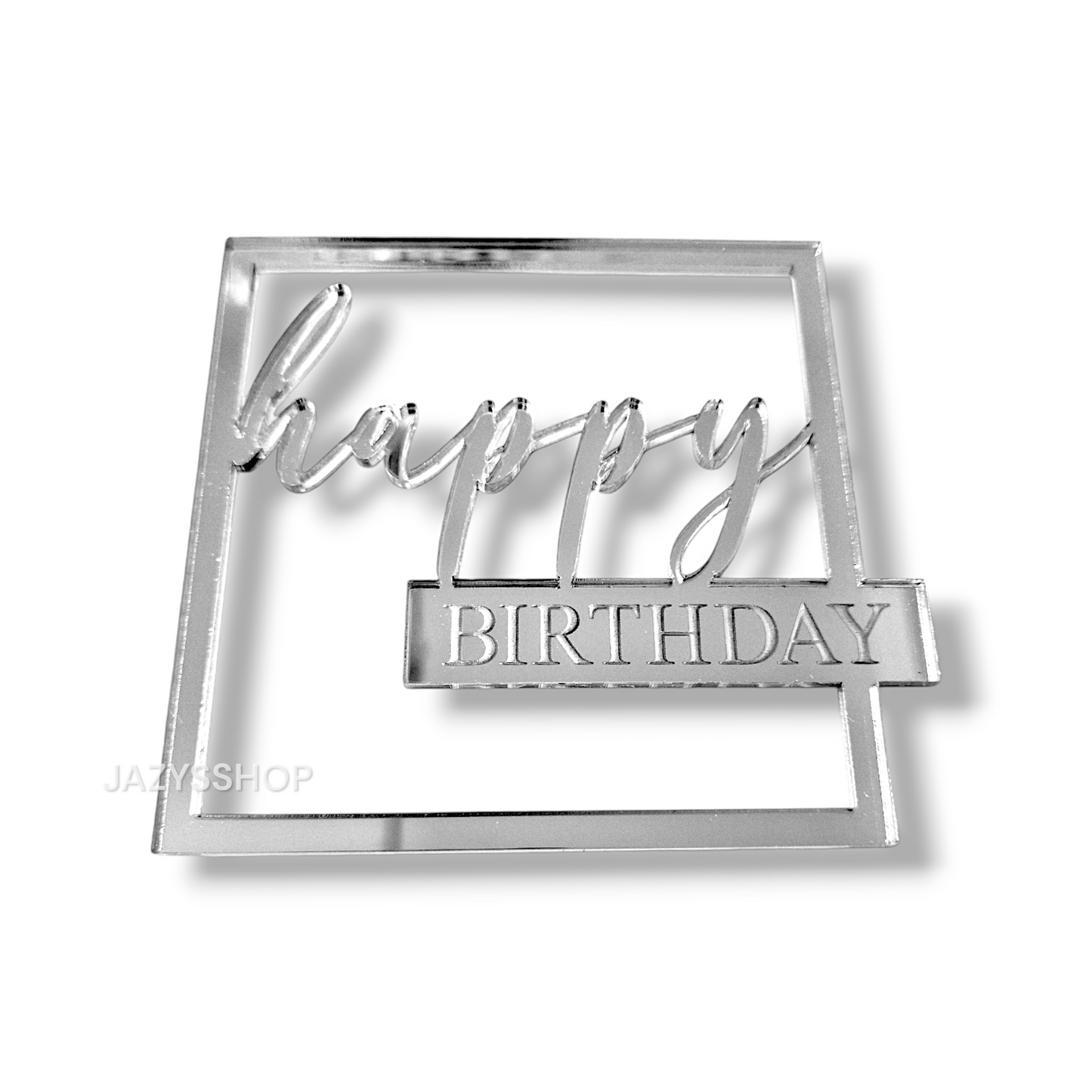 Happy Birthday im Rahmen