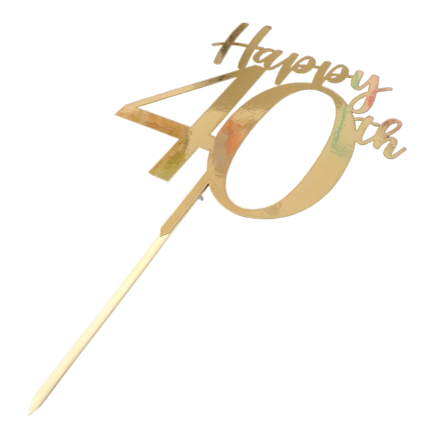 Wunschzahl Topper mit "Happy"
