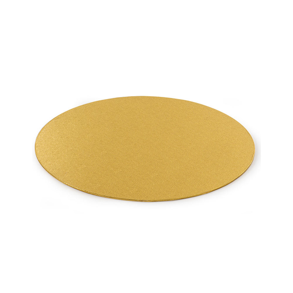 Cake Board Rund Gold 30cm