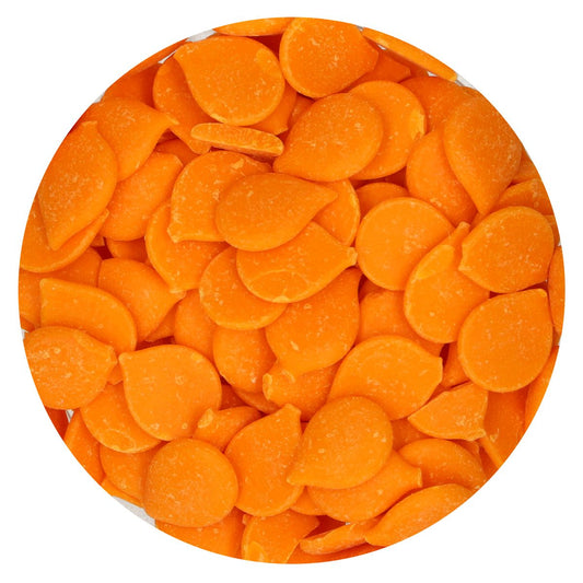 Funcakes Deko Melts - Orange 250 gr. MHD 01/25