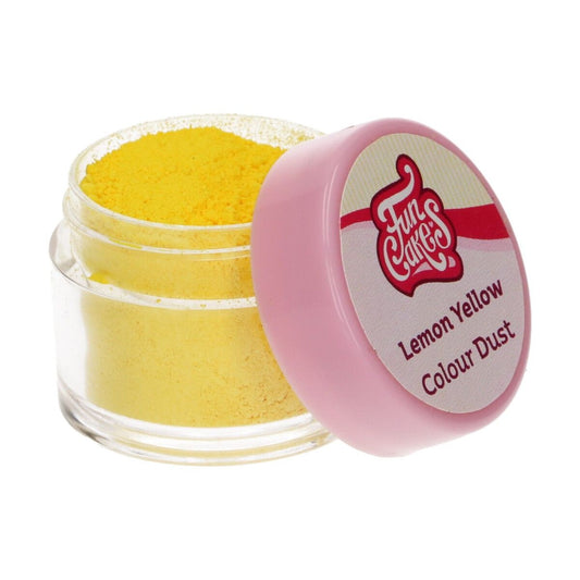 Funcakes Puderfarbe matt - Lemon Yellow 1,5gr.