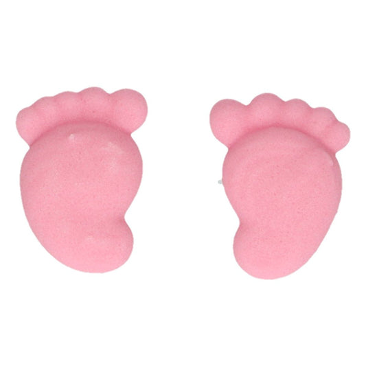 Funcakes Zuckerdekoration - Baby Füße Rosa Set/16 Stk. MHD 2/25
