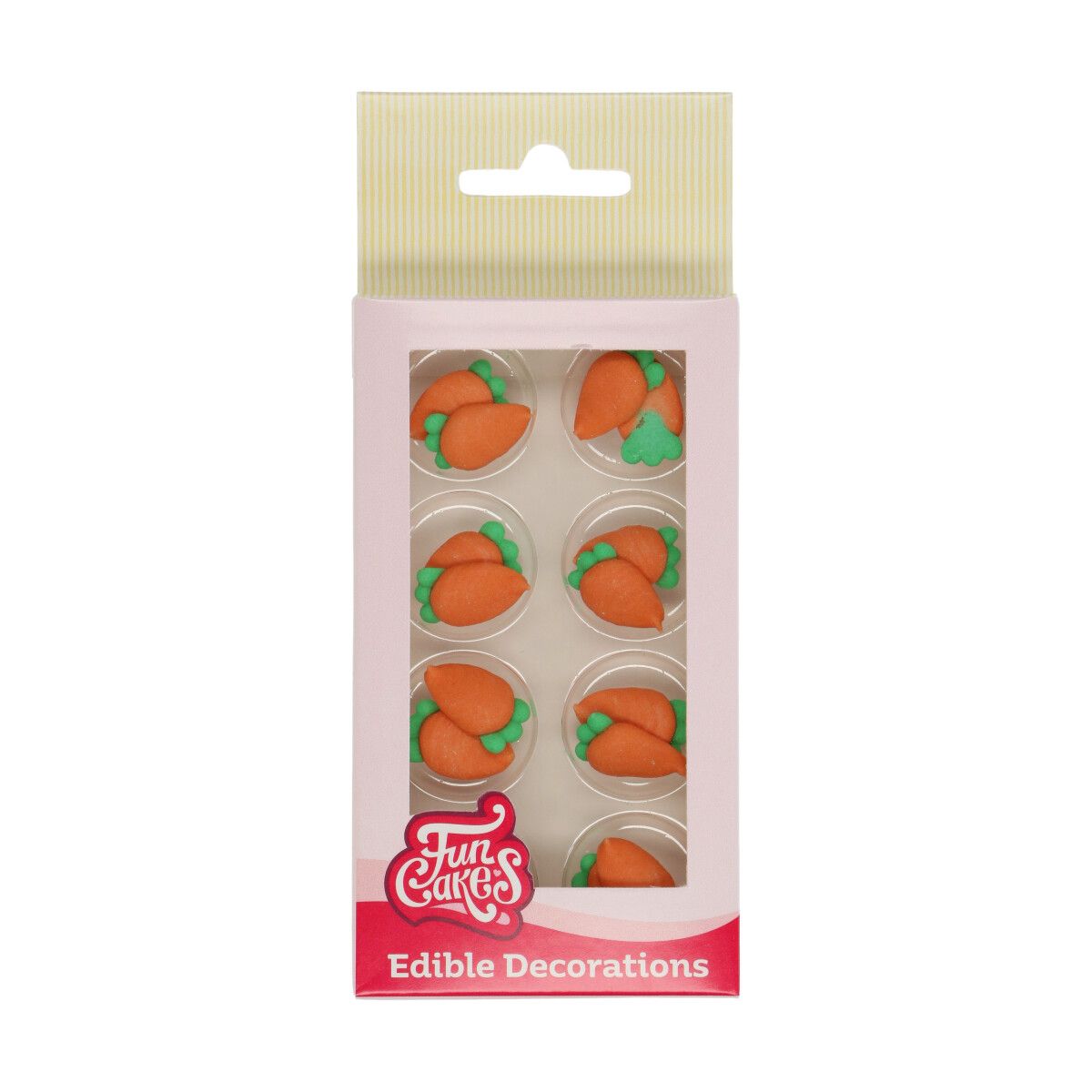 Funcakes Zuckerkarotten/16 Stk. MHD 3/26