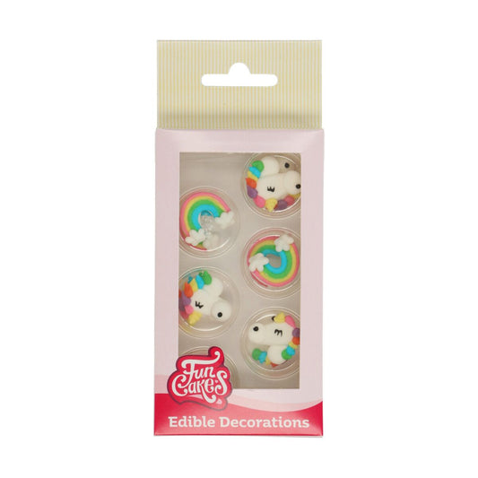 Funcakes Zuckerdekoration Einhorn Set/12Stk. MHD 8/26