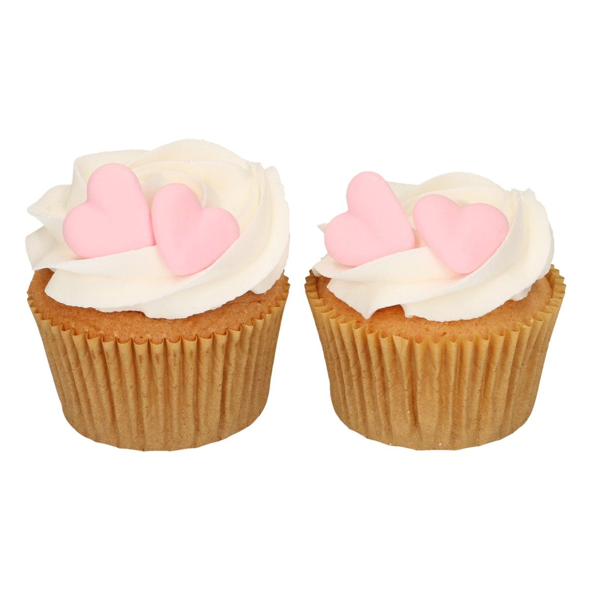 Funcakes Zuckerdekoration - Rosa Herzen/8Stk. MHD 7/26