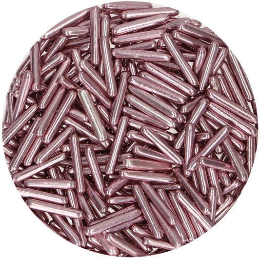 Funcakes Sugar Rods - Metallic Pink 70 gr. MHD 11/25