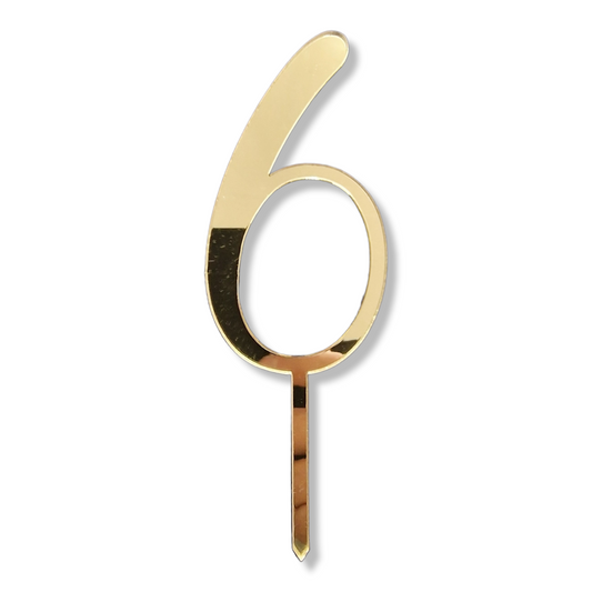 Acryl Zahlentopper 6