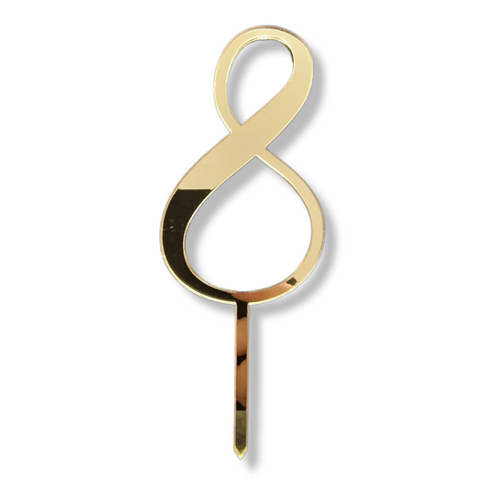 Acryl Zahlentopper 8