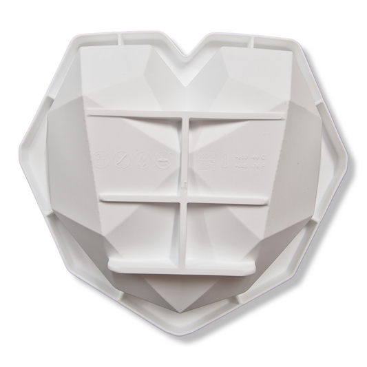 Silikon Backform - Diamantherz/Geoheart XL