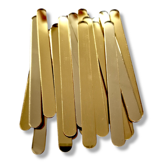 Acryl Eisstiele Gold/20 Stk.