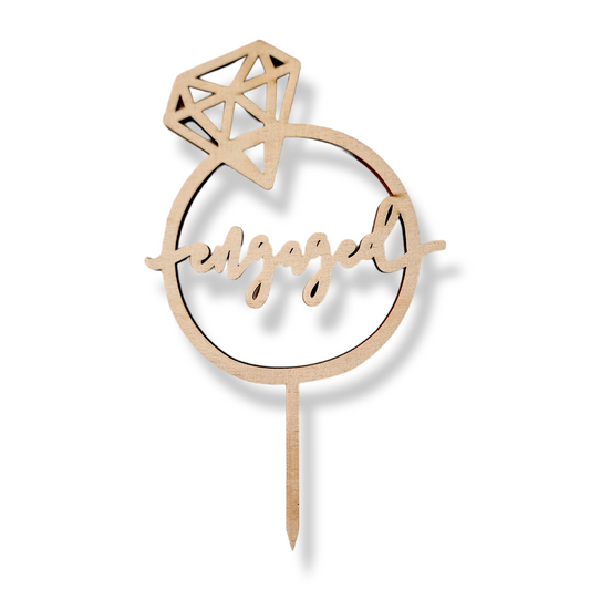 Holztopper Engaged im Ring