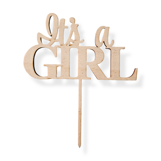 Holztopper It's a Girl