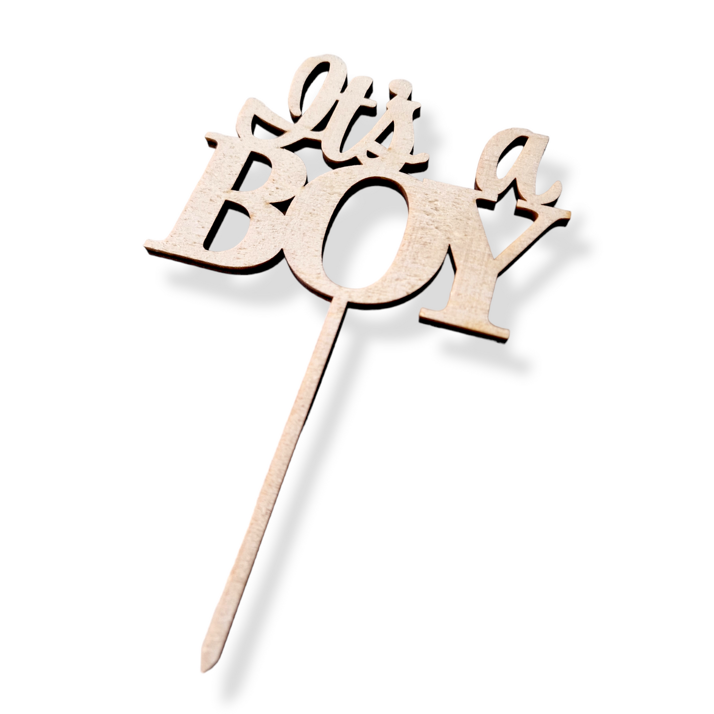 Holztopper "it's a BOY"