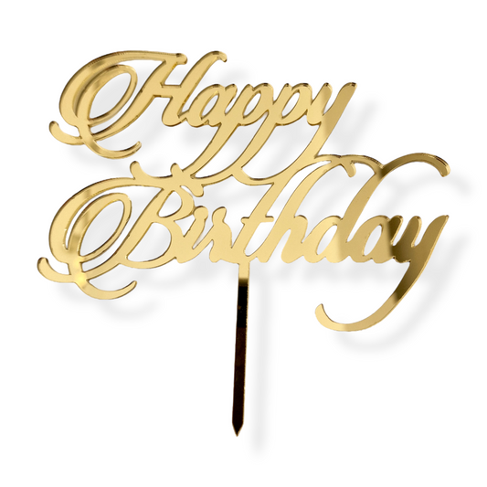Happy Birthday Caketopper Klassik