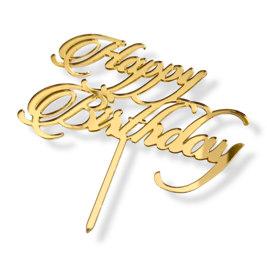 Happy Birthday Caketopper Klassik
