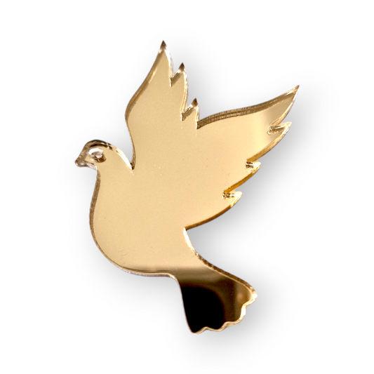 Acryl Charm Taube