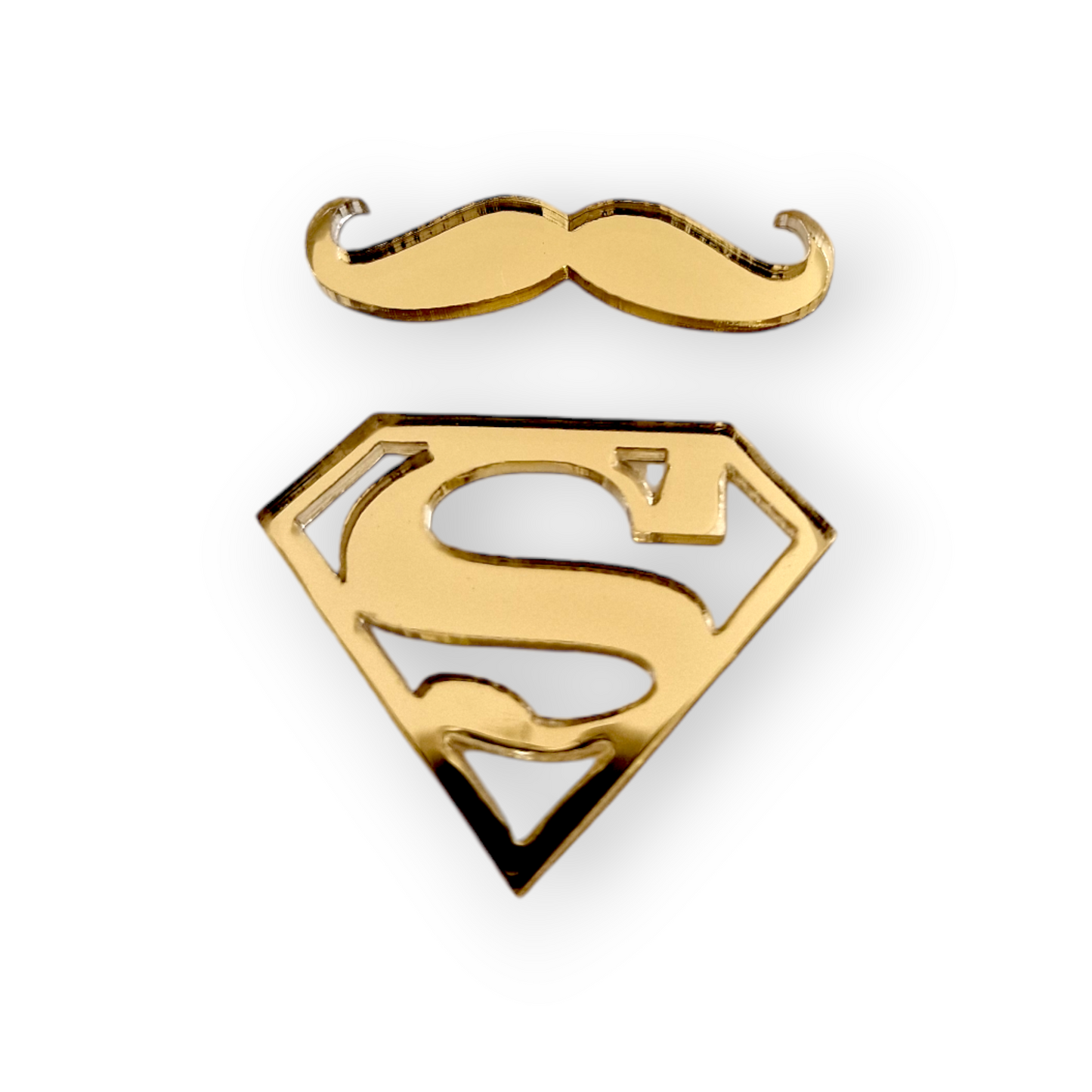 Acryl Charm Set "Superhero" 5 teilig