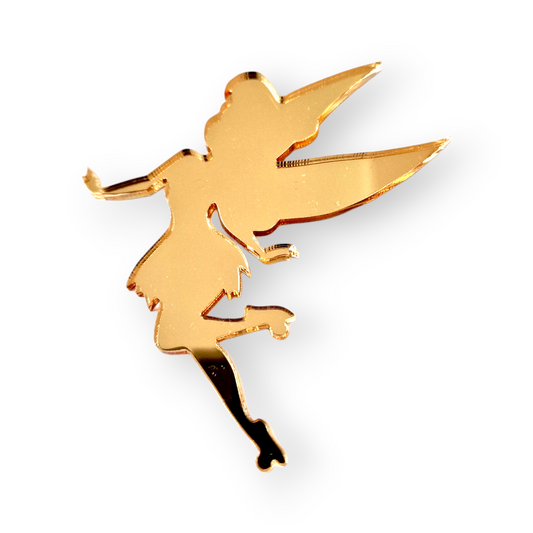 Acryl Charm Tinkerbell Motiv stehend