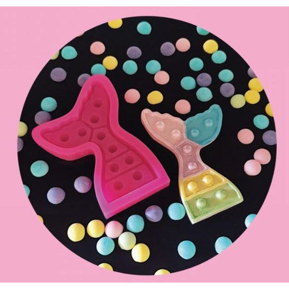 Silikonform - Pop It Mermaid