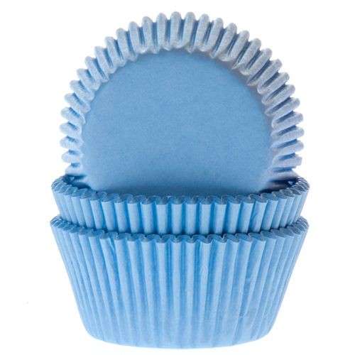 Muffin Förmchen - Hellblau/50 Stk.