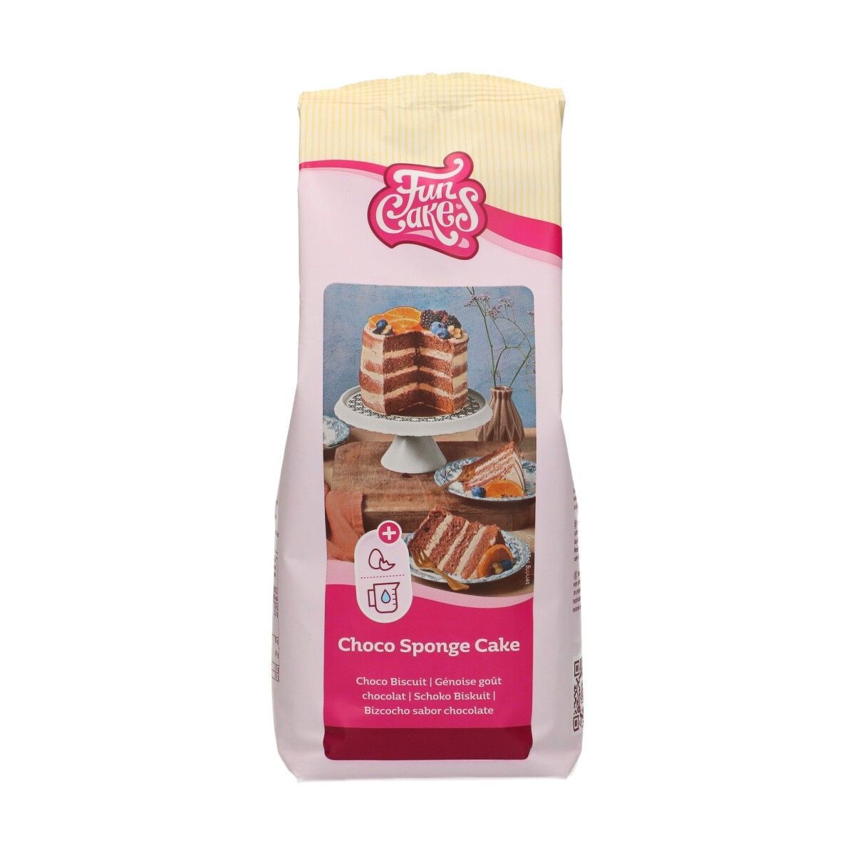 Funcakes Biskuit Schoko Mix 1kg