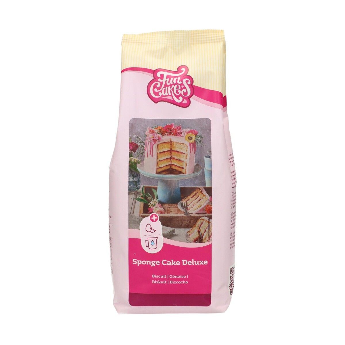 Funcakes Biskuit Vanille Mix 1kg