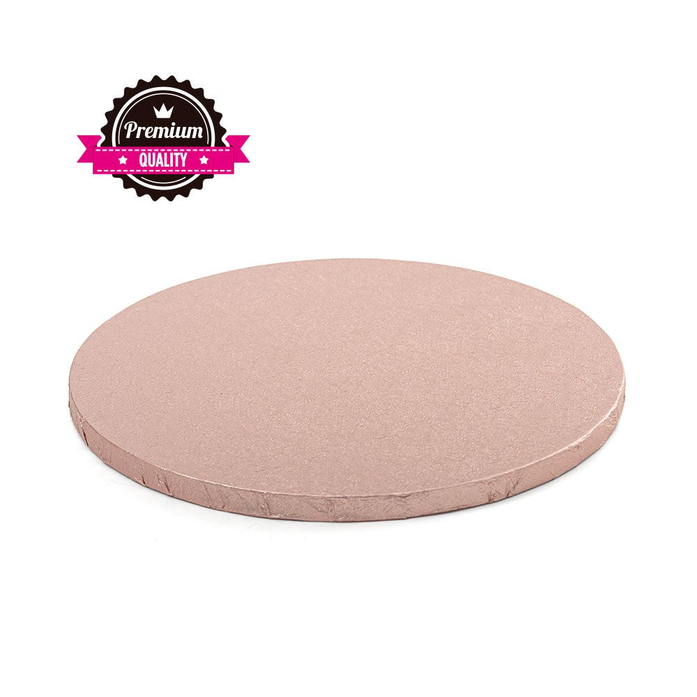 Cake Drum Rund Rosegold 30cm