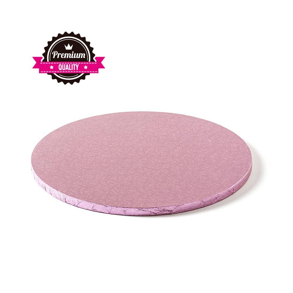 Cake Drum Rund Rosa 30cm