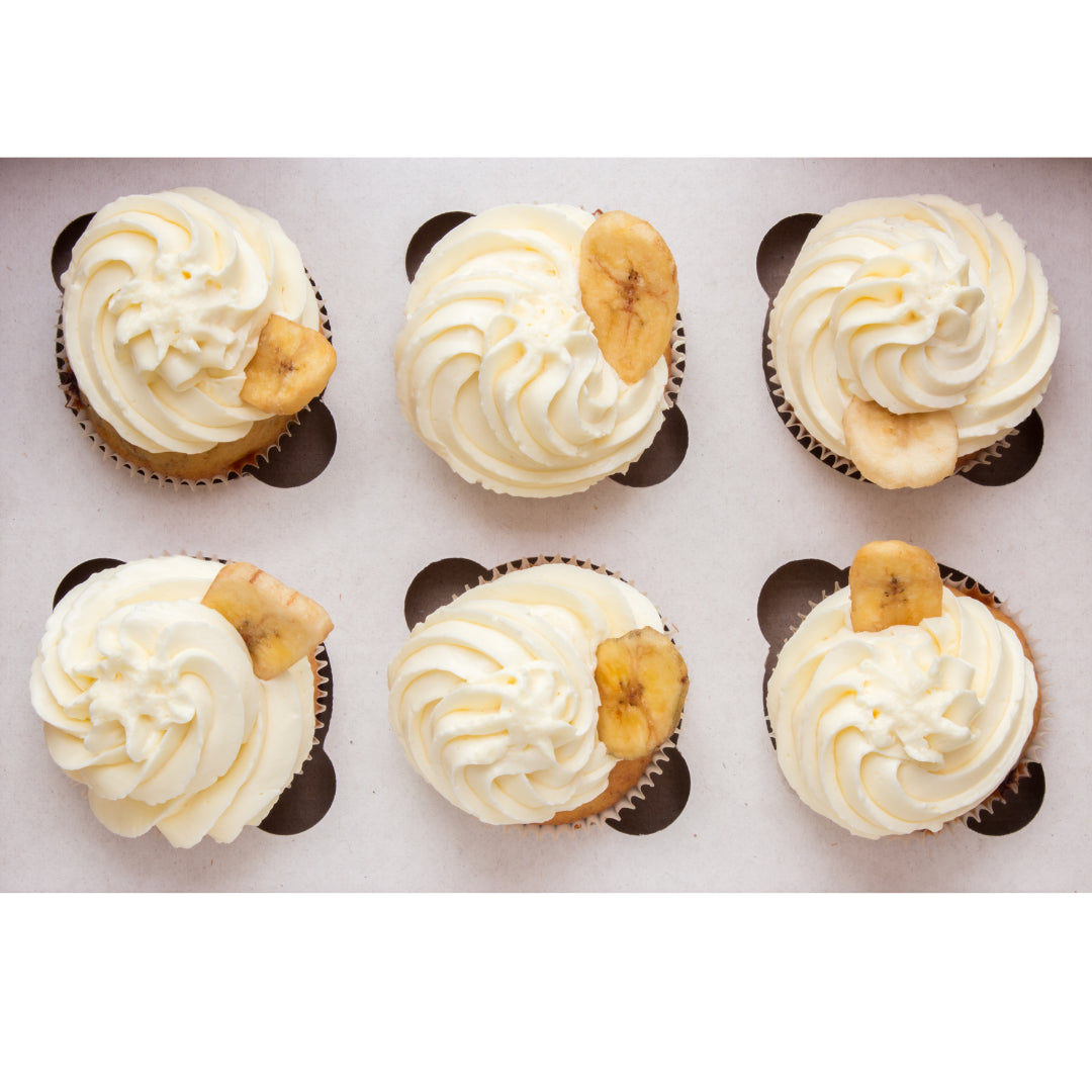 Cupcake Box Weiß für 6 Cupcakes