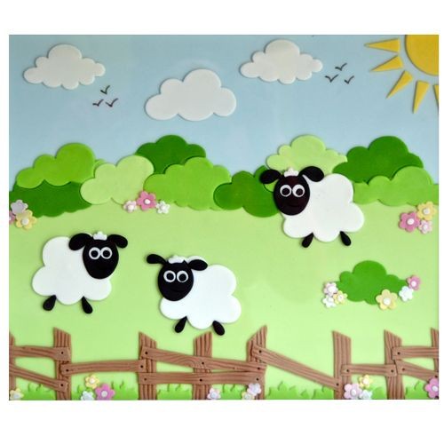 FMM Fluffy Clouds/Wolken Ausstecher Set/5 Stk.