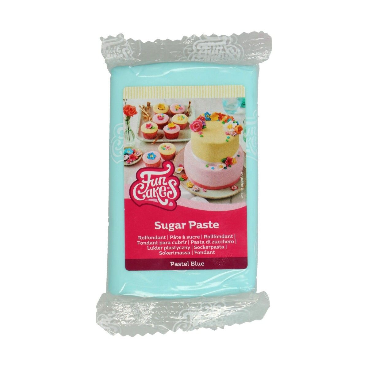 Funcakes Rollfondant - Pastel Blue 250 gr.