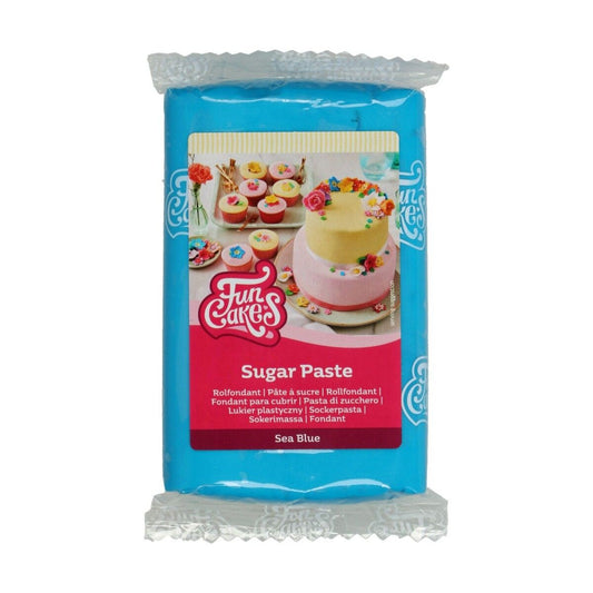 Funcakes Rollfondant - Sea Blue 250 gr. MHD 08/25