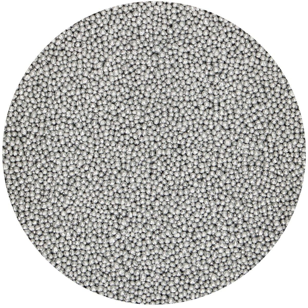 Funcakes Nonpareils Streusel - Silber 80gr.