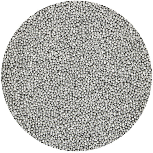 Funcakes Nonpareils Streusel - Silber 80gr. MHD 09/25