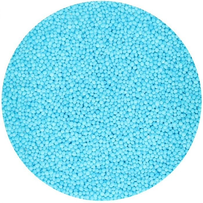 Funcakes Nonpareils Streusel - Hellblau 80 gr. MHD 09/25