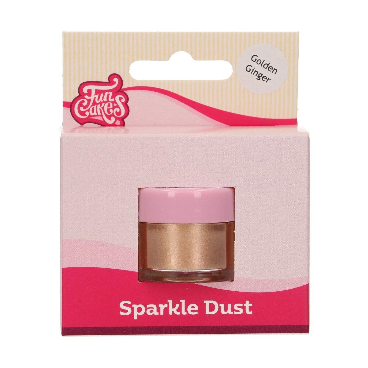 Funcakes Sparkle Dust - Golden Ginger 3,5gr.