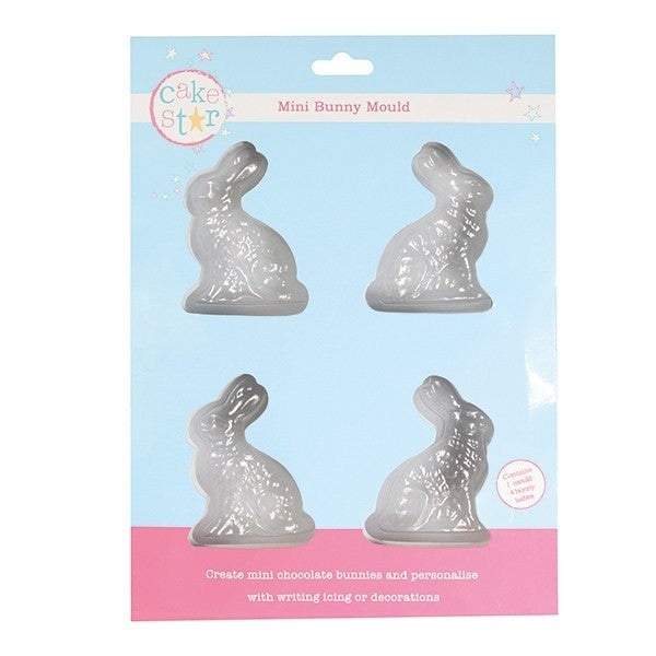 Gießform Schokohasen klein