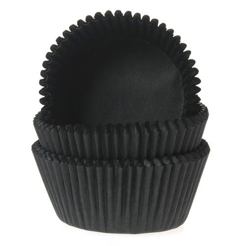 Muffin Förmchen Mini - Schwarz/60 Stk.