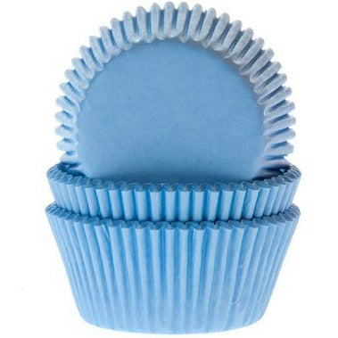 Muffin Förmchen Mini - Hellblau/60 Stk.