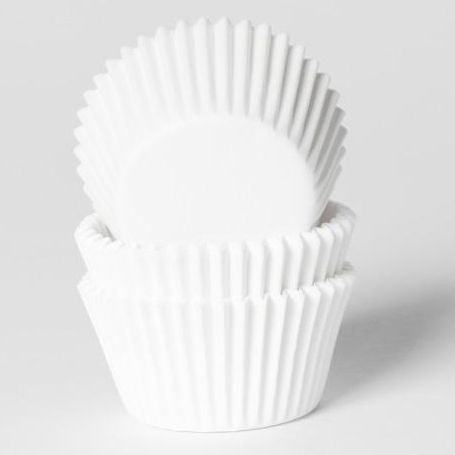Muffin Förmchen Mini - Weiß/60 Stk.