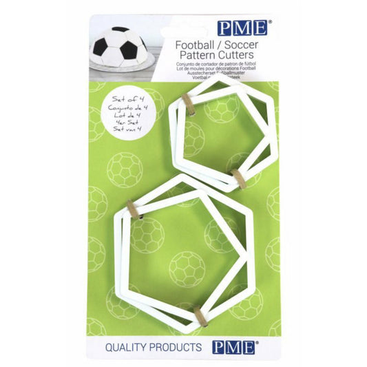 PME Fußball Ausstecher Set/4 Stk.