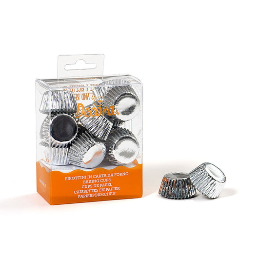 Pralinenkapseln Silber/180 Stk. (backfest)