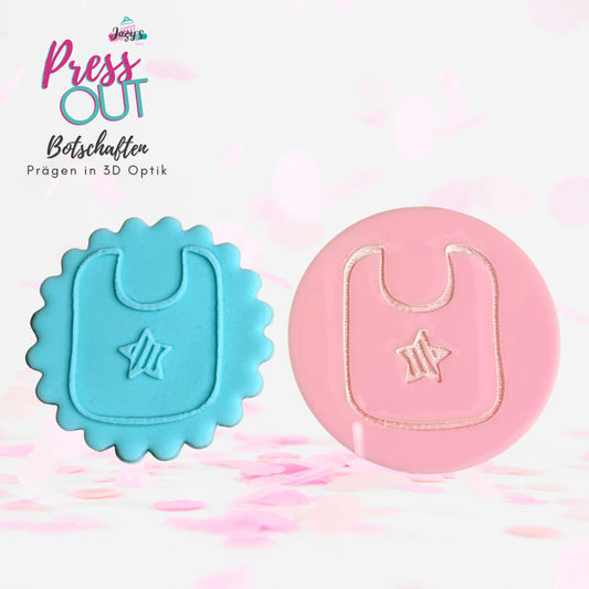 Press Out Cookie Stamp Lätzchen