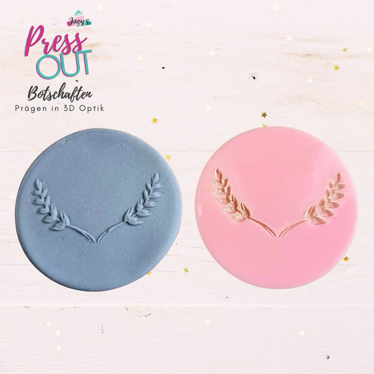 Press Out Cookie Stamp Weizen