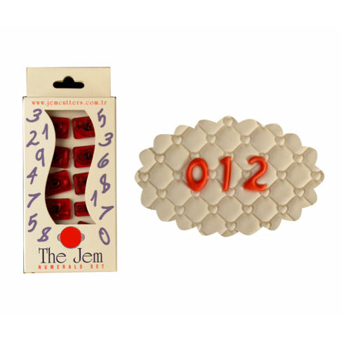 The JEM Zahlen Ausstecher/Präger Set KLASSIK