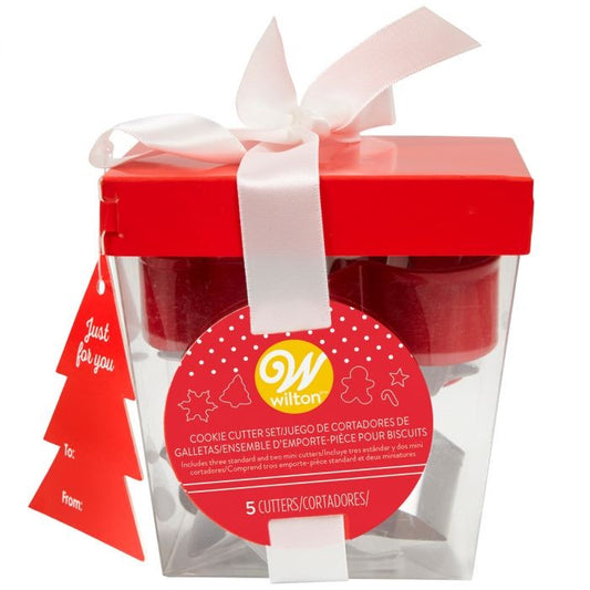 Wilton Ausstecher Geschenkbox X-Mas