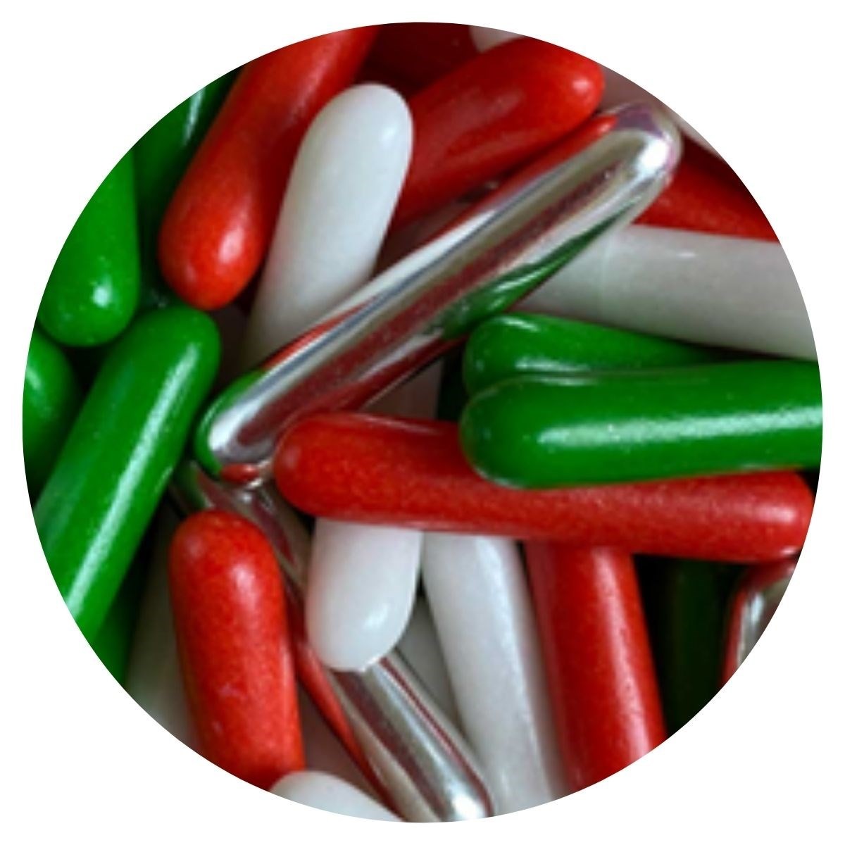 Sugar Rods - Christmas Sparkle 60 gr. MHD 02/23