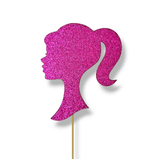 Barbie Style Kopfsilhouette Topper